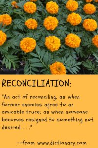 definition of reconciliation